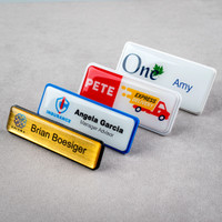 Prestige Plastic Name Badge
