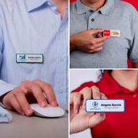 Prestige Plastic Name Badge