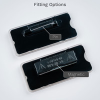 Plastic Reusable Name Badge