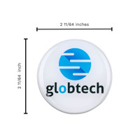 Circle Name Badge (2 11/64" x 2 11/64")