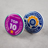 Circle Name Badge