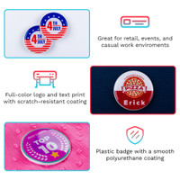 Circle Name Badge