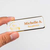 Executive Metal Name Badge