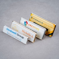 Executive Metal Name Badge