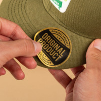 Metallic Brushed Gold Sticker Sheet