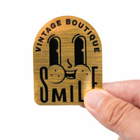 Metallic Brushed Gold Sticker Sheet