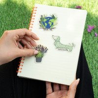 Grass Paper Labels on Rolls