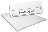 Perforated Paper for Reusable Name Badges