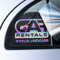 Vinyl Lettering & Cut Vinyl Logos - Holographic