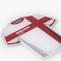 England Premium 2" Soccer Jerseys (16 Stickers)