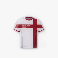 England Premium 2" Soccer Jerseys (16 Stickers)