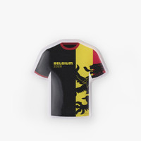 Belgium Premium 2" Soccer Jerseys (16 Stickers)