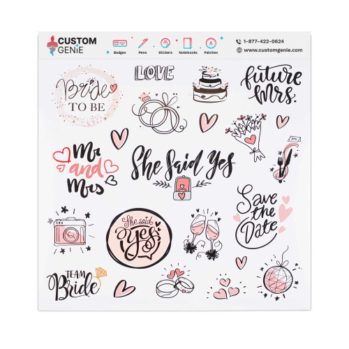 Engagement Assortment (22 Stickers)