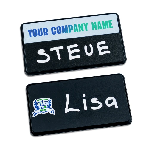 Chalkboard Name Badge