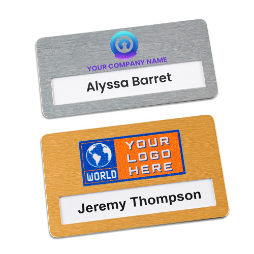 Metal Reusable Name Badge