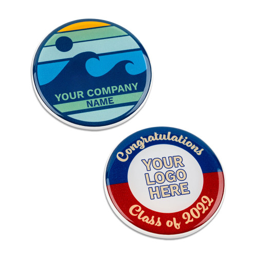 Circle Name Badge (2 11/64" x 2 11/64")