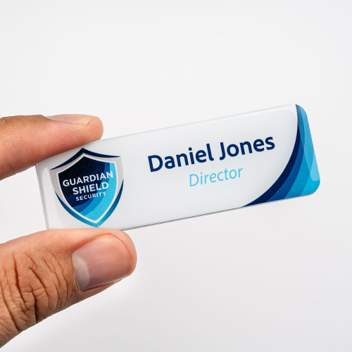 Standard Plastic Name Badge (2 15/16" x 1")