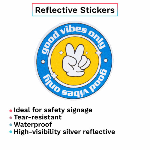 Reflective Sticker Sheet