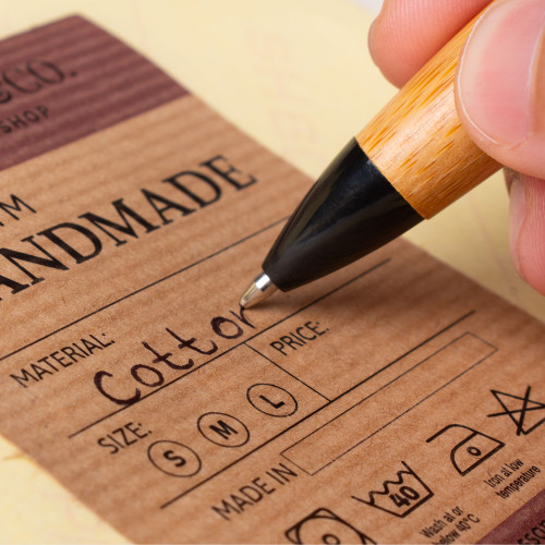 Kraft Paper Labels on Rolls