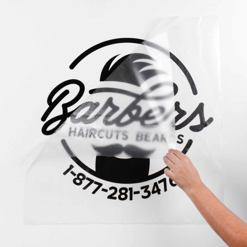 Vinyl Lettering & Cut Vinyl Logos - Gloss Black