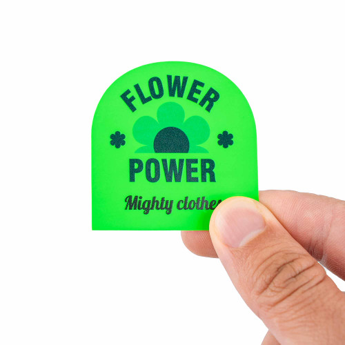 Fluorescent Green Sticker Sheet