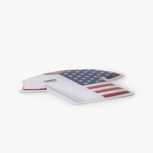 USA Premium 2" Soccer Jerseys (16 Stickers)