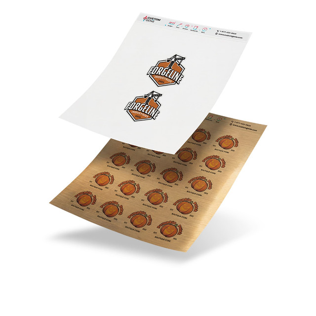 Stickers on Sheets