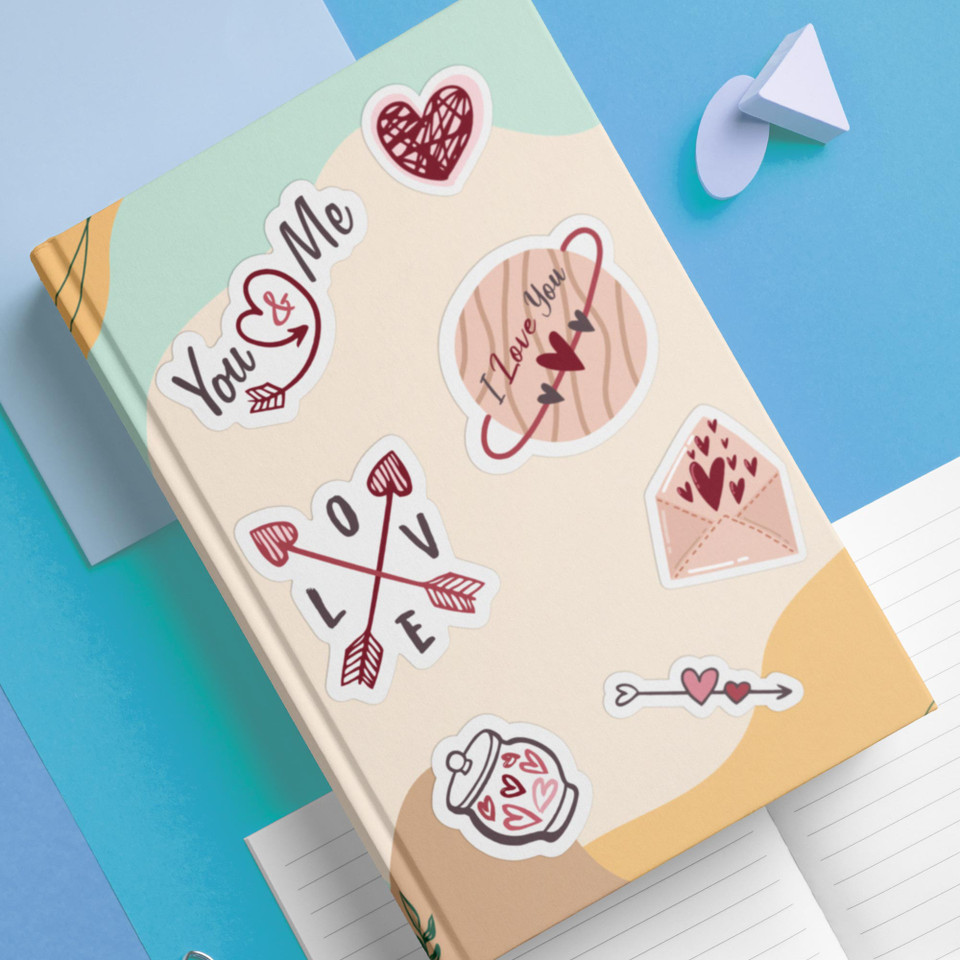 Valentines Day Assortment (24 Stickers)