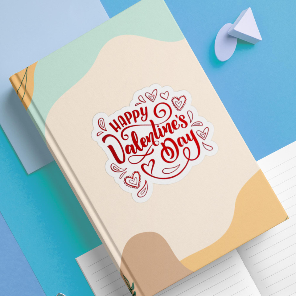 Happy Valentines Day!  (9 Stickers)