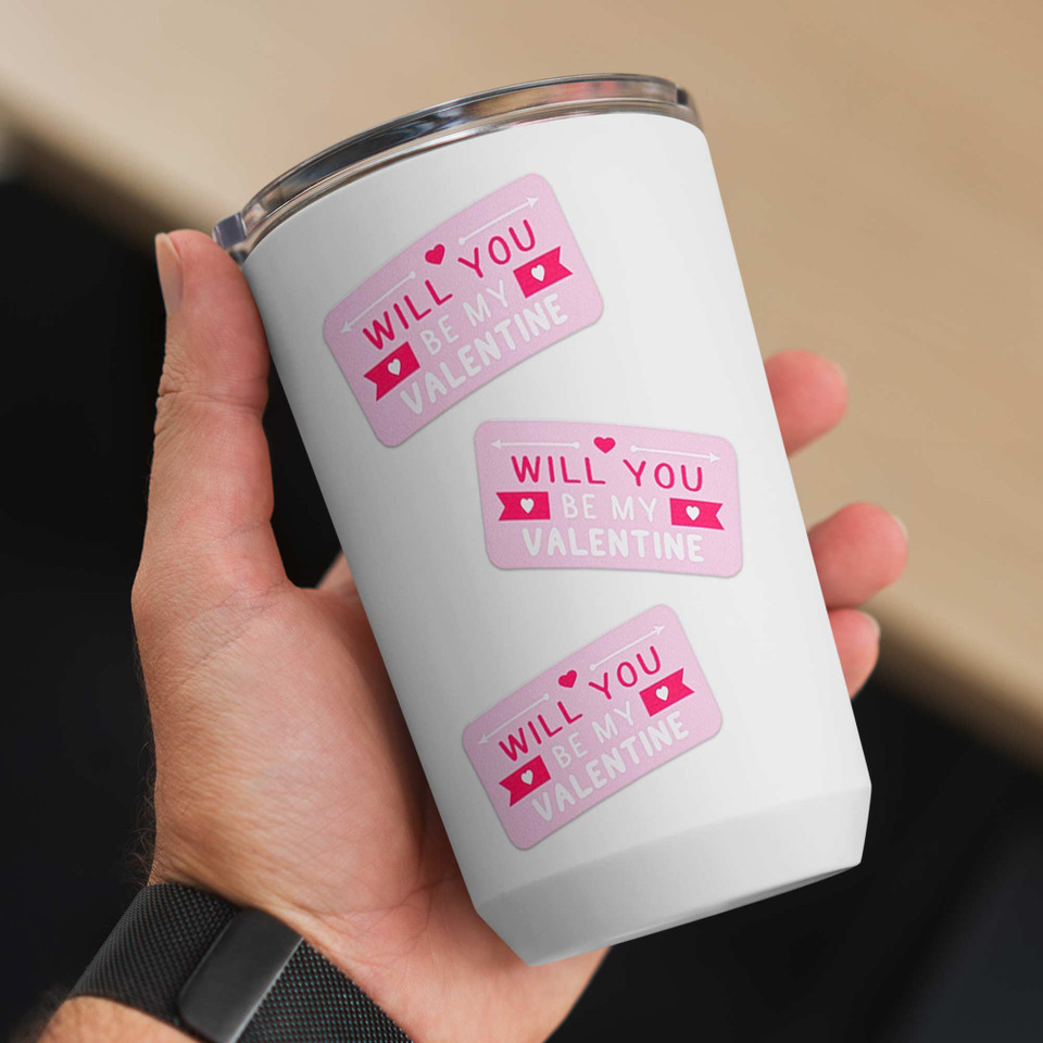 Will You Be My Valentine (32 Stickers)