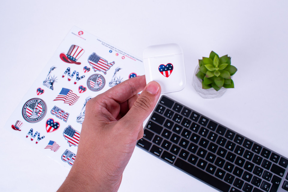 USA Patriotic Assortment (31 Stickers)