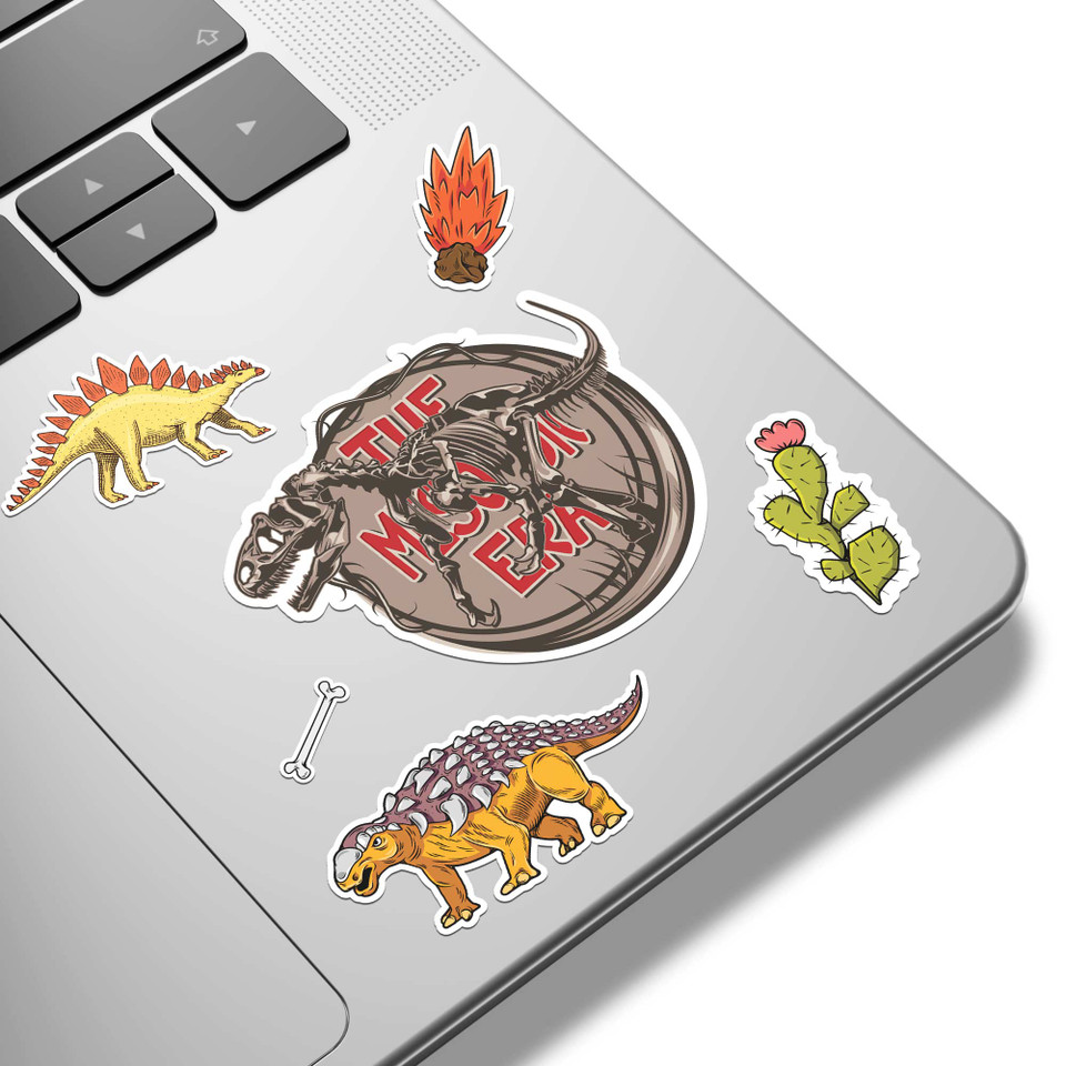 Dino Assortment (17 Stickers)