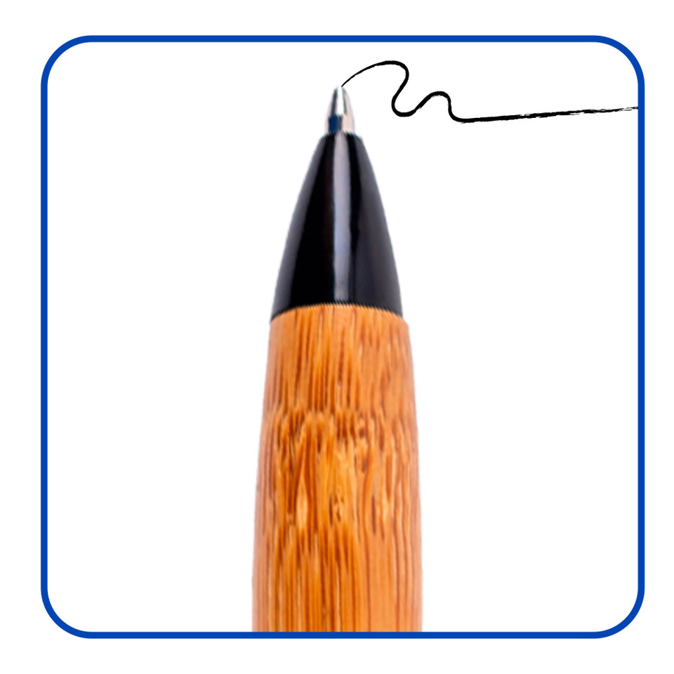 Bamboo Ballpoint Pens - Engraved