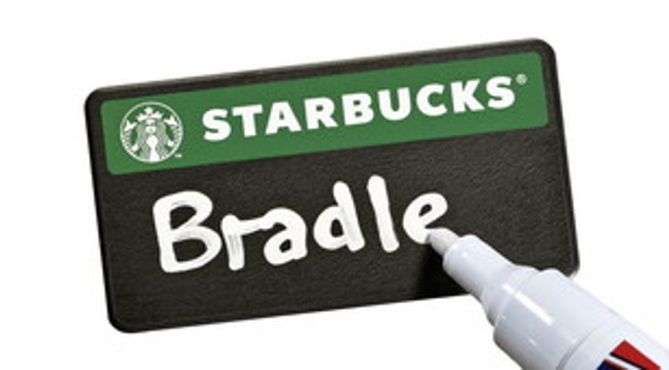 Chalkboard Name Badge (2 15/16" x 1 9/16")