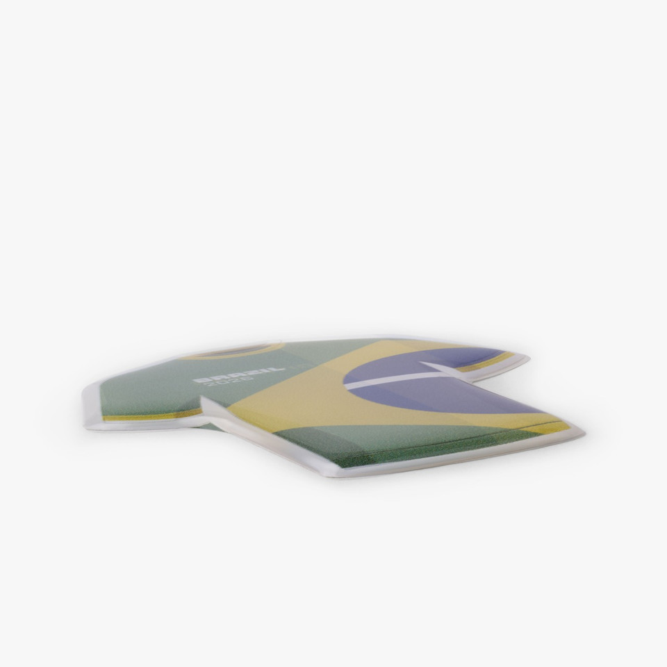 Brazil Premium 2" Soccer Jerseys (16 Stickers)