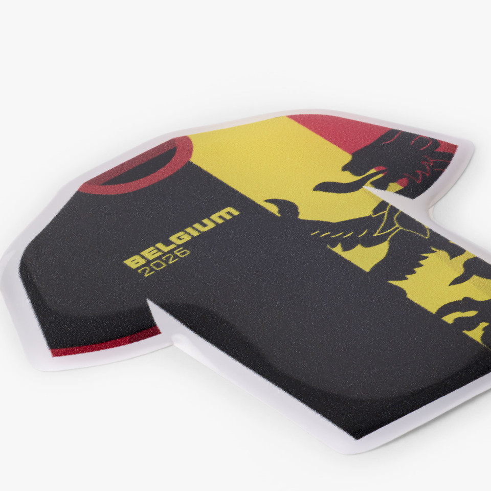 Belgium Premium 2" Soccer Jerseys (16 Stickers)
