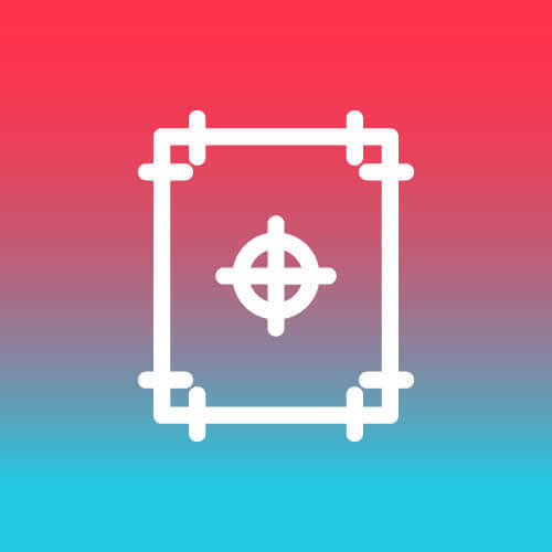 Bleed tolerance is 2mm beyond the cut line.