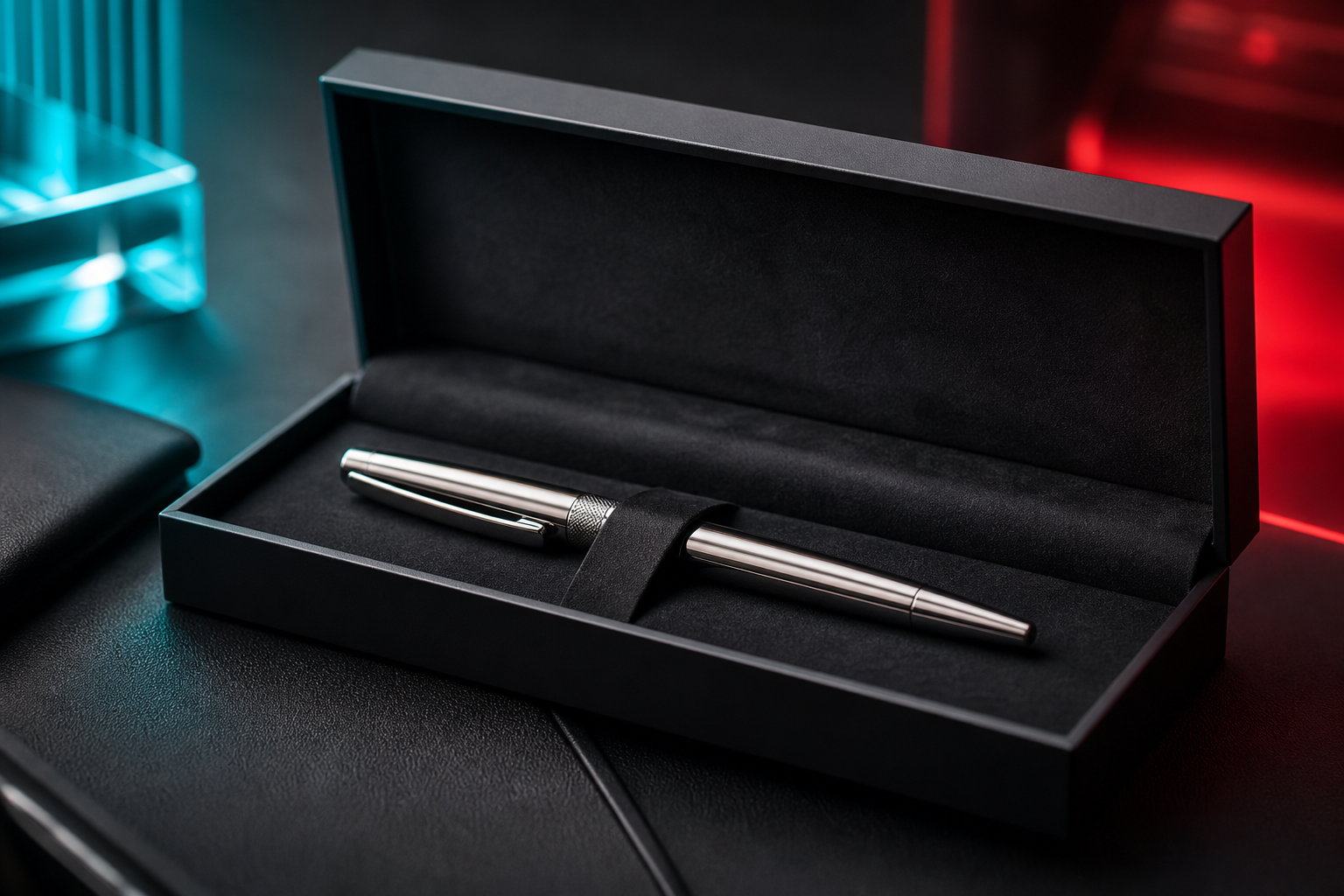 Premium metal executive pen in a gift box