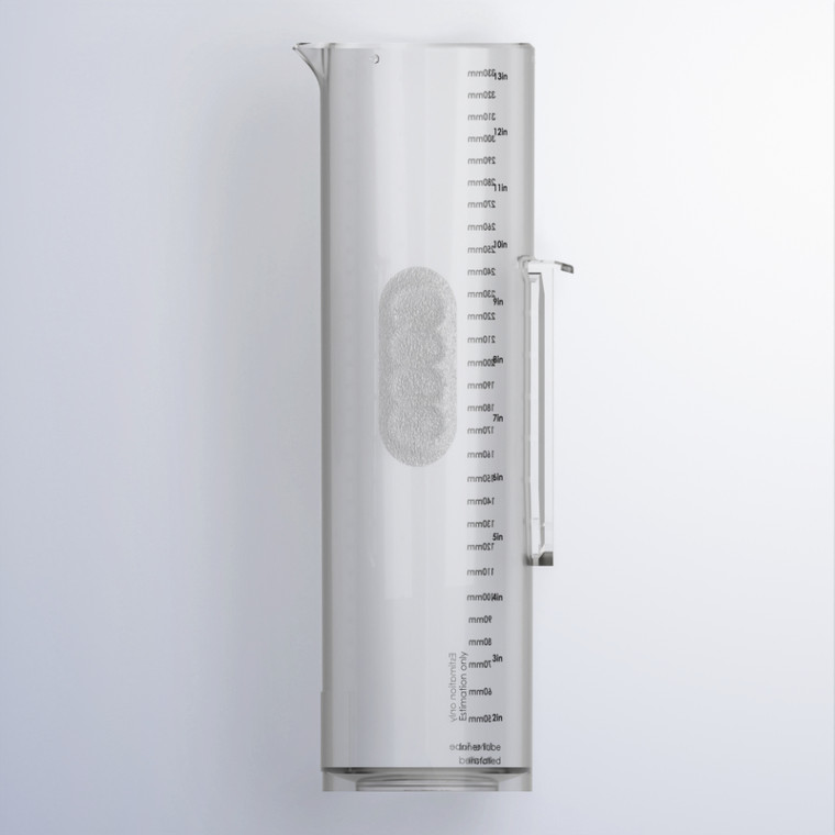 The TROPO rain gauge black outer tube part.