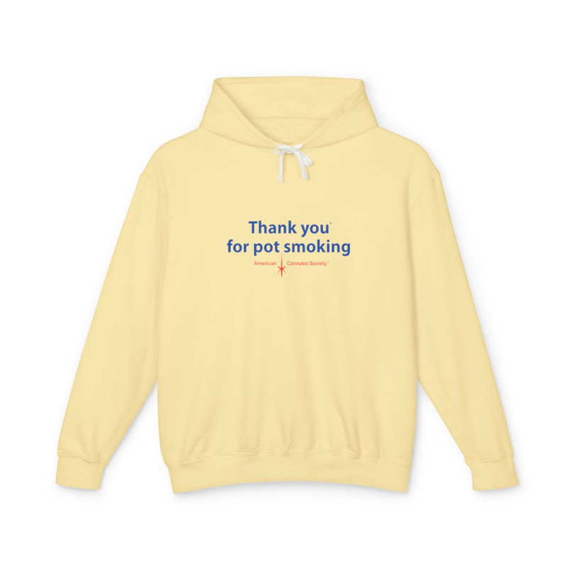 Get ready for Fall with a stylish, warm, colorful Thank You For Pot Smoking Hoodie