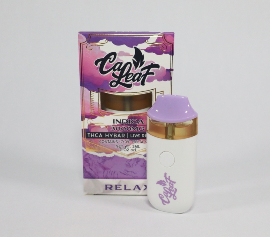 End your day right with THCA Disposable 3g - Relax