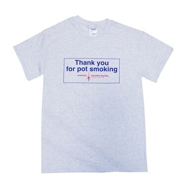 Thank You For Pot Smoking Medium Shirt