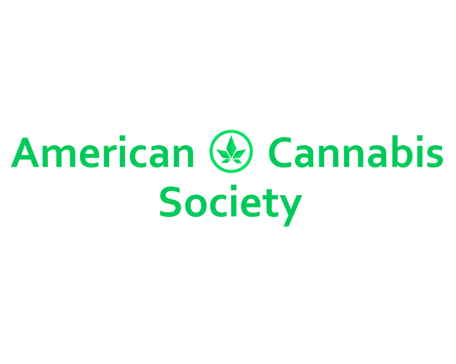 Thank You For Pot Smoking&reg; &mdash; American Cannabis Society&reg; logo with bold blue text and red star emblem representing cannabis consumer advocacy