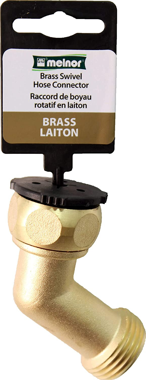 Melnor Brass Swivel Hose Connector
