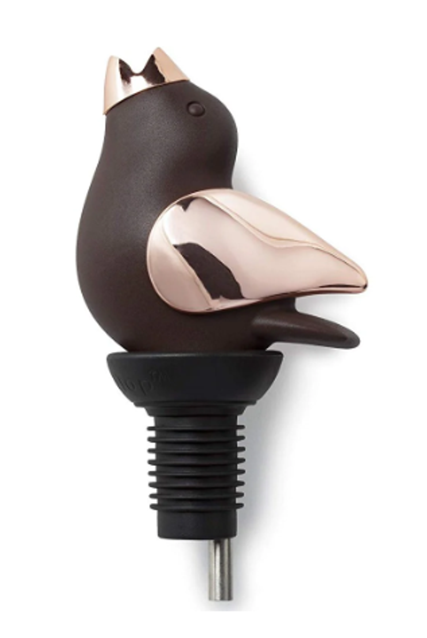 Chirpy Top Wine Pourer Brown/Copper