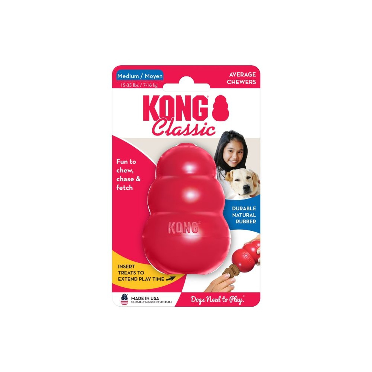 Kong Marathon Chicken Dog Treat 2-Pack - Medium