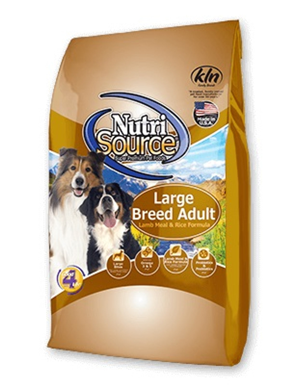 Nutrisource lamb and deals rice large breed