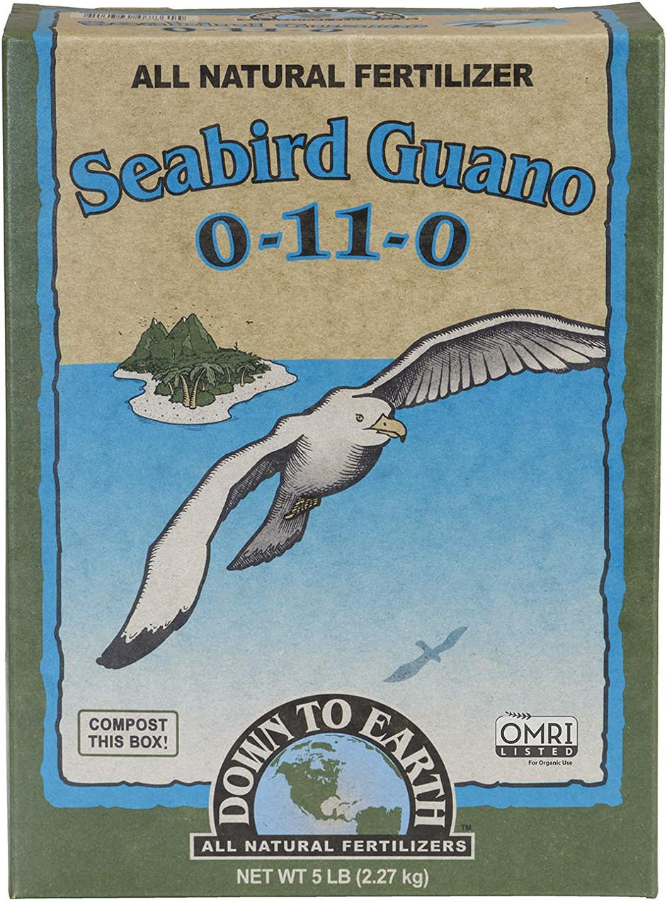 Down to Earth Seabird Guano Fertilizer
