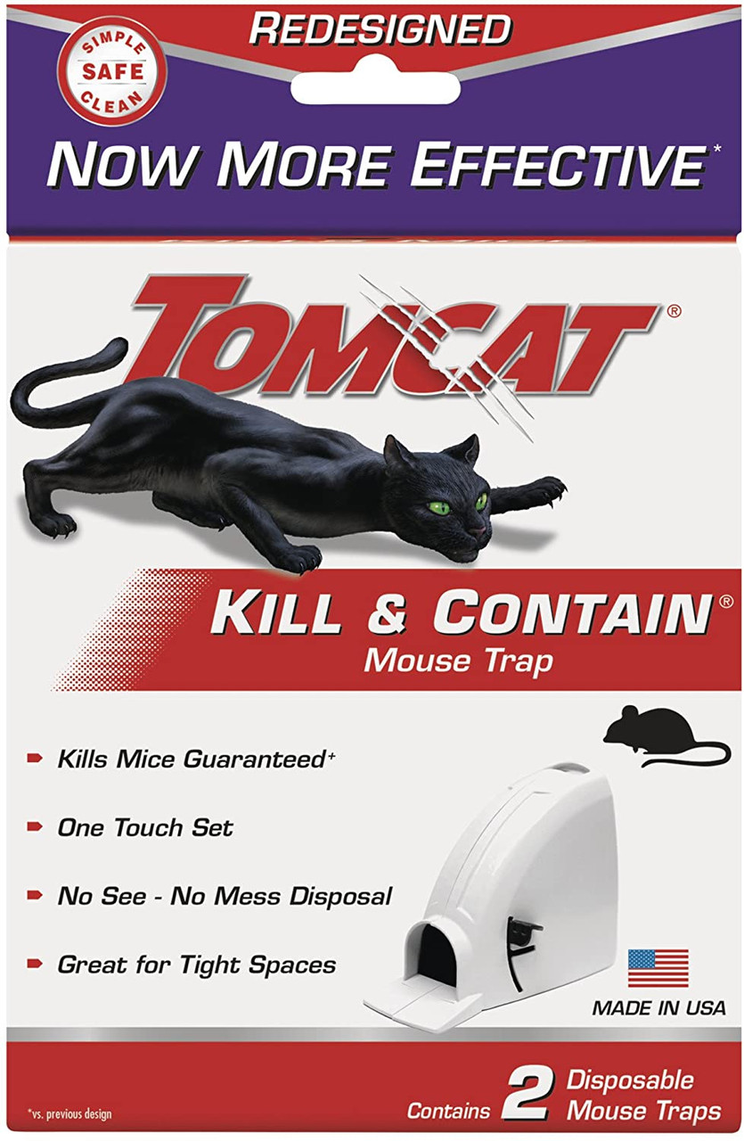 TOMCAT Snap Trap Mouse Traps in the Animal & Rodent Control