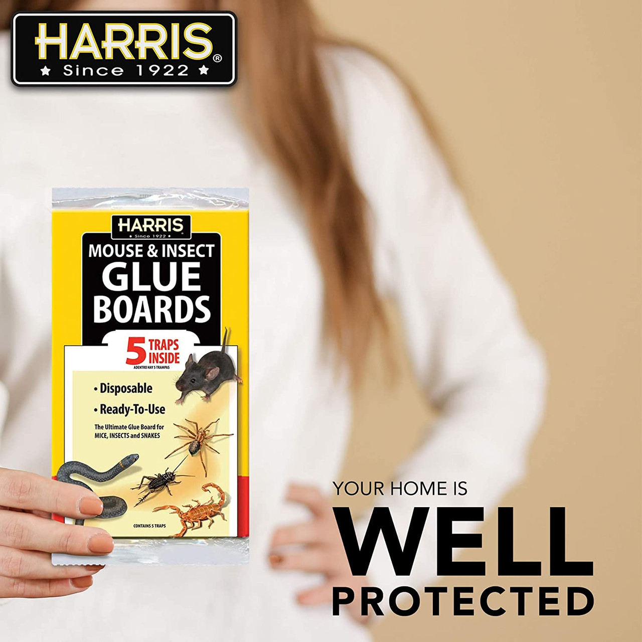 Harris Glue Rat & Mouse Trap